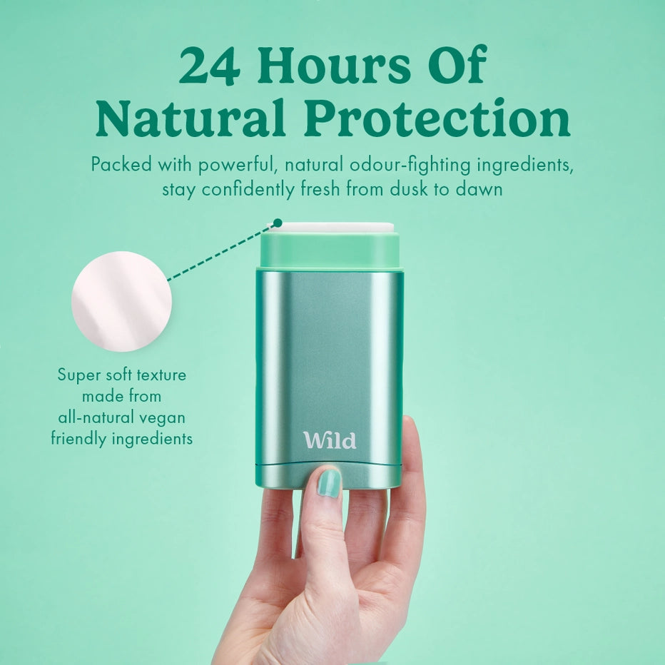 Wild Aqua Case and Fresh Cotton & Sea Salt Deo Starter Pack