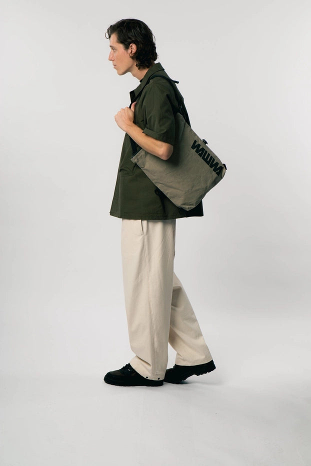 Kartis Extendable Messenger Bag - stone