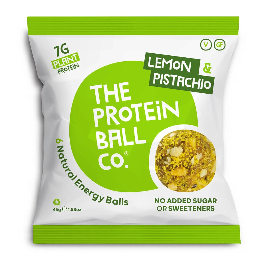 Lemon & Pistachio Protein + Vitamin Balls (10 packets)