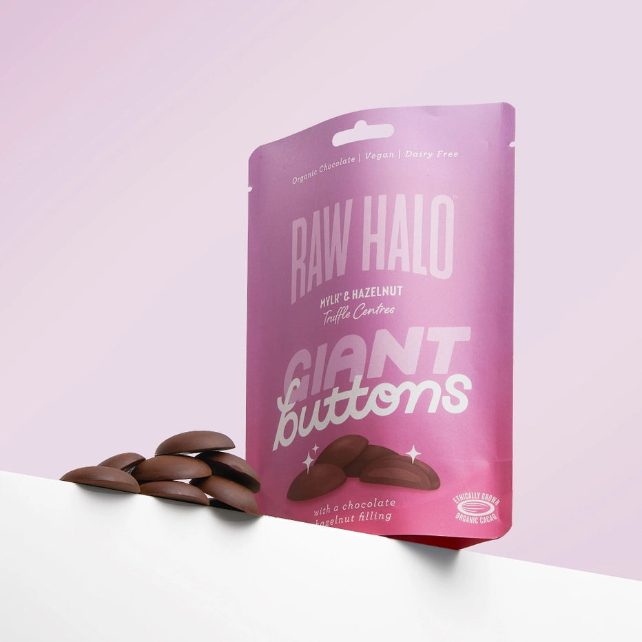 Mylk & Hazelnut Truffle Giant Choc Buttons (2 bags)