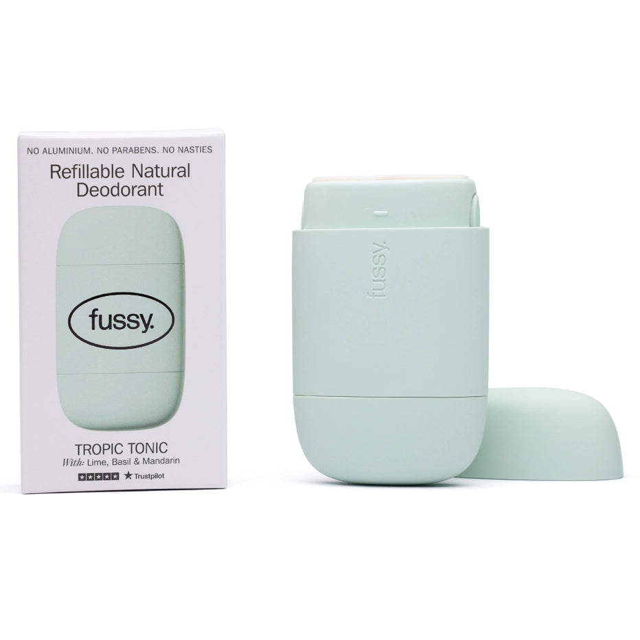 Fussy Refillable Natural Deodorant - Tropic Tonic