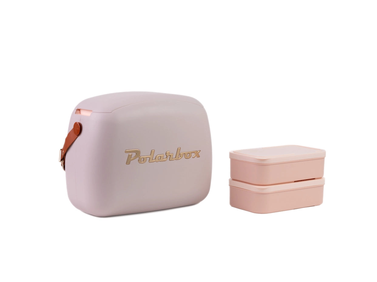 Polarbox 6L Retro Coolbag - Pearl Gold