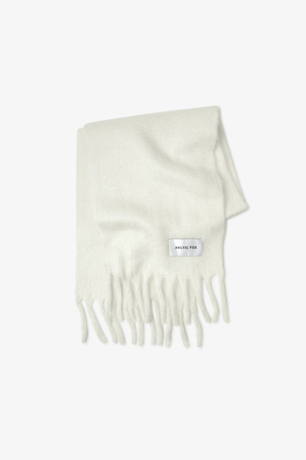 The Reykjavik Scarf | 100% Recycled | White