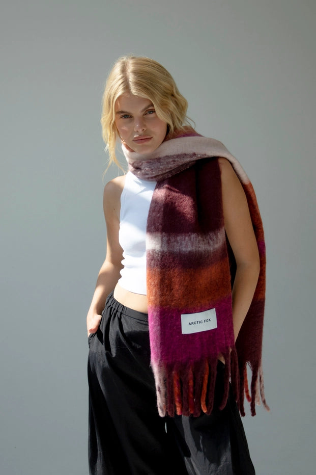 The Stockholm Scarf | 100% Recycled | Autumnal Falls