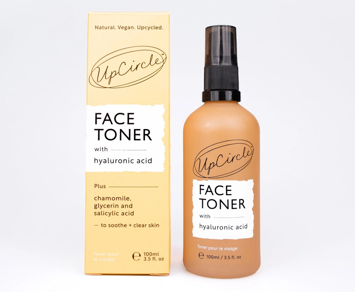 Eco Friendly + Sustainable Face Toner with Hyaluronic Acid