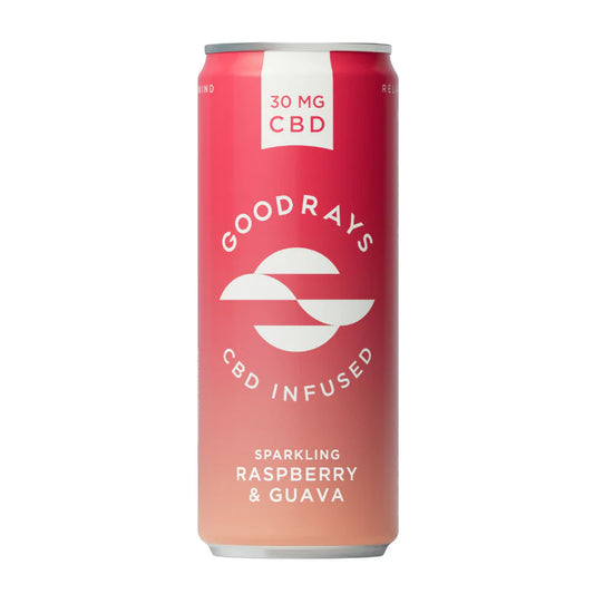 Raspberry & Guava 30mg CBD Drink (12 pack)