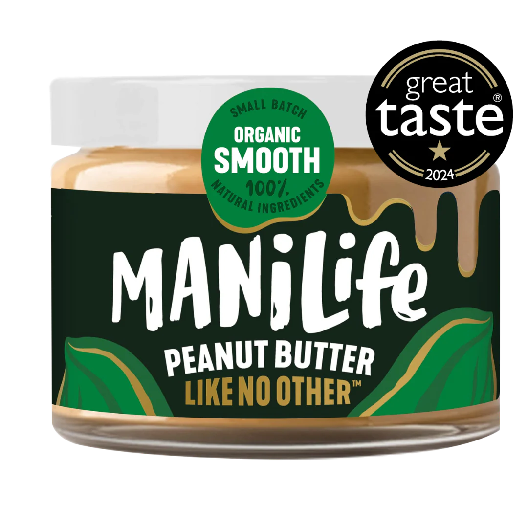 Organic Smooth Peanut Butter - 275g (Pack of 3)