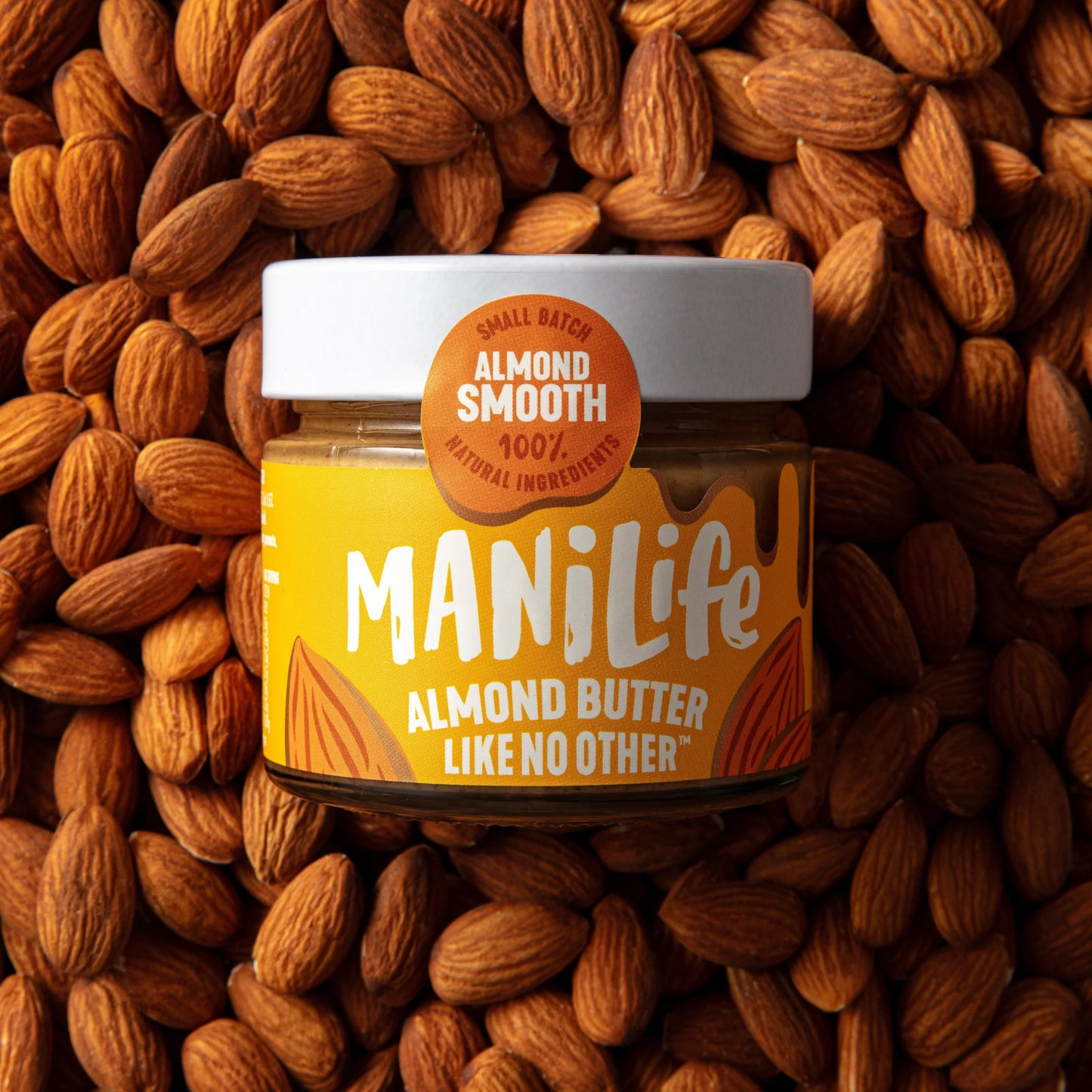 Smooth Almond Butter - 160g (Pack of 3)