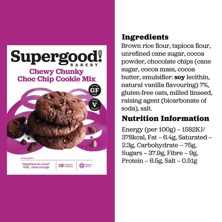 Chewy Chunky Choc Chip Cookie Mix (2 boxes)