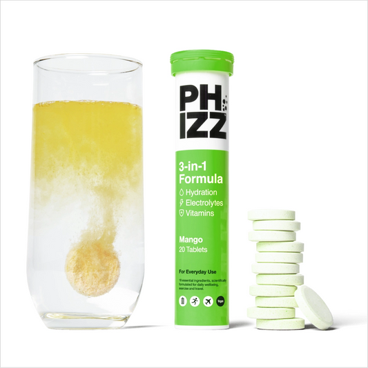 Phizz 20 Tablets 3-in-1 Effervescent - Mango