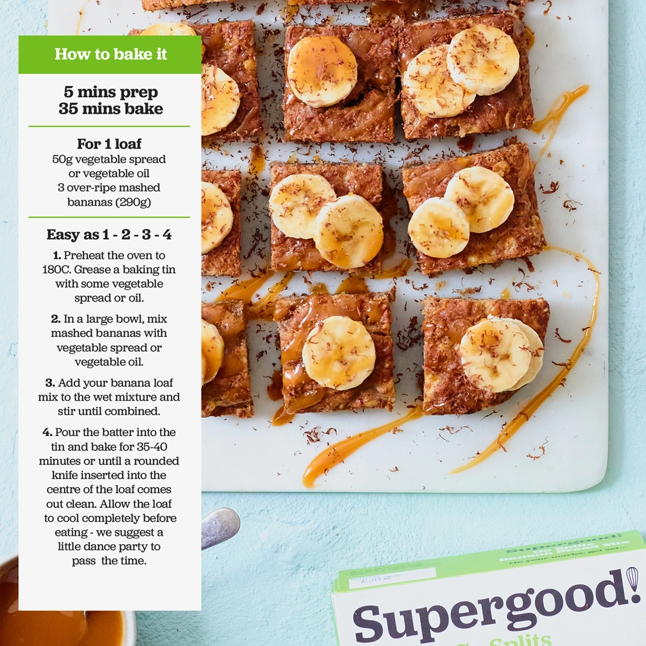 Go Splits Banana Bread Mix (2 boxes)