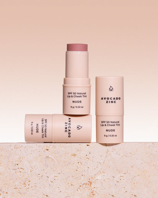 Spf 50 Natural Lip & Cheek Tint - Nude