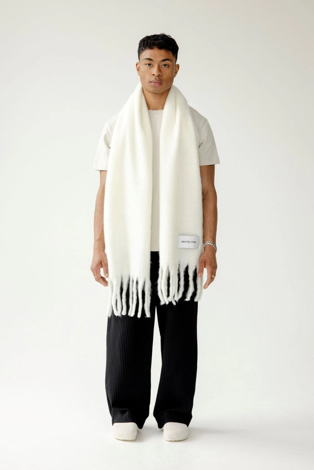 The Reykjavik Scarf | 100% Recycled | White